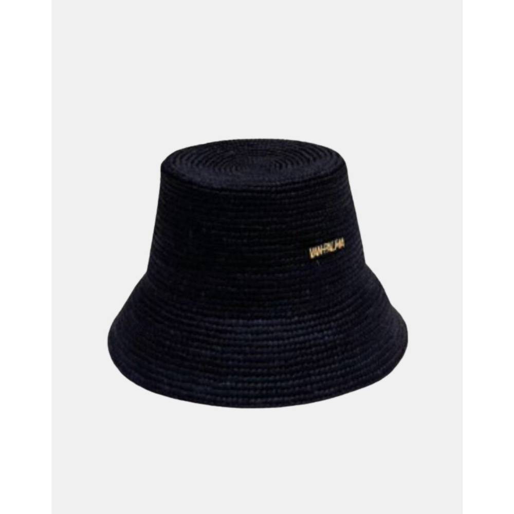 NEW VAN PALMA women's gina hat in black